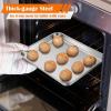 imageEfar Cookie Sheet for Baking 18x13 Stainless Steel Baking Sheet Pan for Oven Large Non Toxic Metal Baking Tray for Cake Cookies Healthy ampamp Rust Free Mirror Finish ampamp Dishwasher Safe 1 Pack2