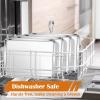 imageEfar Cookie Sheet for Baking 18x13 Stainless Steel Baking Sheet Pan for Oven Large Non Toxic Metal Baking Tray for Cake Cookies Healthy ampamp Rust Free Mirror Finish ampamp Dishwasher Safe 1 Pack4