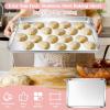 imageEfar Cookie Sheet for Baking 18x13 Stainless Steel Baking Sheet Pan for Oven Large Non Toxic Metal Baking Tray for Cake Cookies Healthy ampamp Rust Free Mirror Finish ampamp Dishwasher Safe 1 Pack2