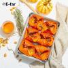 imageEfar Cookie Sheet for Baking 18x13 Stainless Steel Baking Sheet Pan for Oven Large Non Toxic Metal Baking Tray for Cake Cookies Healthy ampamp Rust Free Mirror Finish ampamp Dishwasher Safe 1 Pack1