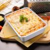 imageEfar Lasagna Pan Set of 2 Deep Stainless Steel Baking Pans 1275 x10 x32 Inches Rectangular Metal Roasting Baking Dish Bakeware for Oven NonToxic ampamp Heavy Duty Dishwasher Safe1275 x 10