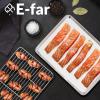 imageEfar Small Baking Sheet with Wire Rack 2 Pans  2 Racks Stainless Steel Cookie Sheets Trays ampamp Cooling Rack for Toaster Oven Non Toxic ampamp Warp Resistant Oven ampamp Dishwasher Safe 105 x 83 x 1 Inch16x12