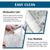 imageEfar Small Baking Sheet with Wire Rack 2 Pans  2 Racks Stainless Steel Cookie Sheets Trays ampamp Cooling Rack for Toaster Oven Non Toxic ampamp Warp Resistant Oven ampamp Dishwasher Safe 105 x 83 x 1 Inch177x13