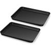 imageEfar Toaster Oven Tray 105x8x1 Inch Nonstick Baking Cookies Sheet Pan for Oven Small Metal Carbon Steel Baking Pan for Bacon Steak Nontoxic ampamp Easy Clean Heat ampamp Warp Resistant2