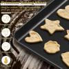imageEfar Toaster Oven Tray 105x8x1 Inch Nonstick Baking Cookies Sheet Pan for Oven Small Metal Carbon Steel Baking Pan for Bacon Steak Nontoxic ampamp Easy Clean Heat ampamp Warp Resistant1