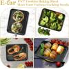 imageEfar Toaster Oven Tray 105x8x1 Inch Nonstick Baking Cookies Sheet Pan for Oven Small Metal Carbon Steel Baking Pan for Bacon Steak Nontoxic ampamp Easy Clean Heat ampamp Warp Resistant1