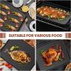 imageEfar Toaster Oven Tray 105x8x1 Inch Nonstick Baking Cookies Sheet Pan for Oven Small Metal Carbon Steel Baking Pan for Bacon Steak Nontoxic ampamp Easy Clean Heat ampamp Warp Resistant2