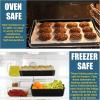 imageEfar Toaster Oven Tray 105x8x1 Inch Nonstick Baking Cookies Sheet Pan for Oven Small Metal Carbon Steel Baking Pan for Bacon Steak Nontoxic ampamp Easy Clean Heat ampamp Warp Resistant6