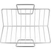 imageEfar Turkey Roasting Rack Stainless Steel Rib Rack for Roasting Grilling and Smoking 144 x 10 inches V Shaped ampamp Heavy Duty Dishwasher Safe LargeLarge