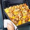 image9x9 Inch Square Baking Pan with Lid Set Efar Nonstick Square Cake Pans Metal Bakeware for Oven Cooking Lasagna Brownies Stainless Steel Core ampamp Easy Release 4 Pieces2 Pans2 Covers1 pan1 lid