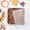 imageEfar 8 x 8Inch Square Baking Pan with Lid Stainless Steel Square Cake Brownie Pan Fit for Toaster Oven Nontoxic ampamp Healthy Easy Storage ampamp Dishwasher Safe  2 Pieces4