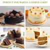imageEfar 9 Inch Cake Pan Set of 2 Stainless Steel Round Cake Baking Pans NonToxic ampamp Healthy Mirror Finish ampamp Dishwasher Safe8 Cake Pan Set of 2