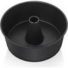 imageEfar Angel Food Cake Pan Set of 2 10Inch Nonstick Tube Pan for Baking Pound Chiffon Cake Onepiece Design Easy Release ampamp Clean up1 Piece