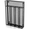 imageEfar Silverware Drawer Organizer Mesh Wire Utensil Tray Drawer Organizer for Kitchen Black Narrow Metal Flatware Cutlery HolderDivider 5 Compartment ampamp Small Size  125 x 925InchMetal
