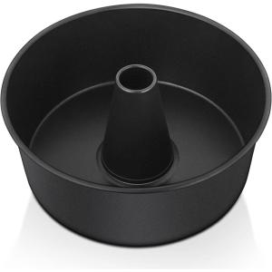 imageEfar Angel Food Cake Pan Set of 2 10Inch Nonstick Tube Pan for Baking Pound Chiffon Cake Onepiece Design Easy Release ampamp Clean up1 Piece