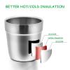imageEfar Metal Cups for Kids Baby 6 Ounce Stainless Steel Insulated Cups for Toddler Children Training ampamp Transition Double Wall ampamp Shatterproof Mirror Polished ampamp Dishwasher Safe  2 Pack