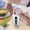 imageEfar Stainless Steel Cups Set of 4 6 Ounce Metal Insulated Cups for Toddler Kids Children Training ampamp Transition Double Wall ampamp Shatterproof Mirror Polished ampamp Dishwasher Safe  4 PackSet of 4