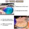 imageEfar Stainless Steel Plates Set of 6 8inch Metal Dinner Plates for Kids Toddlers Great for SelffeedingPicnicOutdoor Camping Healthy ampamp Nontoxic Shatterproof ampamp Dishwasher SafeRainbow