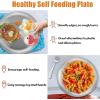 imageEfar Stainless Steel Plates Set of 6 8inch Metal Dinner Plates for Kids Toddlers Great for SelffeedingPicnicOutdoor Camping Healthy ampamp Nontoxic Shatterproof ampamp Dishwasher SafeSilver