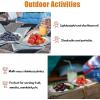 imageEfar Stainless Steel Plates Set of 6 8inch Metal Dinner Plates for Kids Toddlers Great for SelffeedingPicnicOutdoor Camping Healthy ampamp Nontoxic Shatterproof ampamp Dishwasher SafeSilver