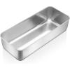 imageEfar Loaf Pan for Homemade Bread3 Pack 12 x 5 Large Stainless Steel Loaf Pans Long Metal Bread Baking Mold for Banana Cake Meatloaf Sourdough Lasagna Nontoxic ampamp Dishwasher Safe1