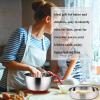imageEfar Stainless Steel Mixing Bowls with Lids Metal Mixing Bowl Set with 3 Graters Long Handle Pour Spout NonSlip Bottom ampamp Stackable Great for Cooking Baking Prepping 5315 QT  3 PCSRed