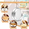 image:imageEfar 11 Inch Cake Pan Set of 2 Stainless Steel Large Round Baking Pans Tins NonToxic amp LeakProof Mold for Birthday Wedding Layer Tiered Cake Easy Clean amp Dishwasher Safe11 Inch
