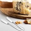 image:imageEfar Butter Spreader Knife Set of 6 7Inch Stainless Steel Cheese Dessert Knives for Kitchen Restaurant Party Mirror Silver Smooth Rounded HandleMirror Silver