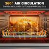 image:imageEfar Air Fryer Basket for Oven Large 16 x 12 Stainless Steel Air Fryer Pan and Crisper Tray Air Fryer Rack with Baking Pan for Crisper Foods Frying Baking Roasting Dishwasher Safe2