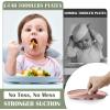 image:imageEfar Stainless Steel Toddler Plates with Suction  9 Kids Plates 4Pack Divided Unbreakable amp NonSlip Baby Dishes with Removable Silicone Sleeves Dishwasher Safe