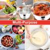 image:imageEfar Mixing Bowls With Lids Sets of 5 10Piece Stainless Steel Salad Metal Nesting Bowl for Baking Cooking and Prepping Airtight Lid amp Stackable Design Size 46 3 21 15 07 QT BlueRed