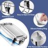 image:imageEfar Stainless Steel Bento Box 28oz Metal Lunch Bento Box wLeak Proof Lid 850ml Small Food Container wRemovable Divider amp Bag Reusable 3Compartment Bento Lunch Container for Camping Picnic4