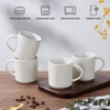 image:imageEfar 12 oz Coffee Mugs Set of 6 Stoneware Coffee Cups with Handle for Man Woman Modern Ribbed Ceramic Tea Mugs for Latte Cocoa Milk Microwave amp Dishwasher Safe Creamy BeigeSpeckled White