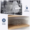 image:imageEfar 4Tier Collapsible Cooling Rack for Cooking and Baking  15x10 Stackable TightWire Stainless Steel Cookie Rack for Baking Sheet Oven Roasting Dishwasher Safe amp Space Saving2