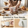 image:imageEfar Ceramic Coffee Mug Set of 4 12oz Stoneware Coffee Cup with Handle Porcelain Tea Cups Modern Farmhouse Latte Mug Gift Set for Women amp Men Microwave Safe Speckled WhiteSpeckled White