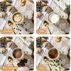 image:imageEfar Ceramic Coffee Mug Set of 4 12oz Stoneware Coffee Cup with Handle Porcelain Tea Cups Modern Farmhouse Latte Mug Gift Set for Women amp Men Microwave Safe Speckled WhiteSpeckled Green
