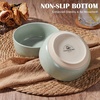 image:imageEfar Cereal Bowls Set of 4 27oz Ceramic Deep Soup Bowls for Kitchen Microwave Safe Bowls for Serving Prep Rice Dessert Snack Salad Dishwasher Safe Speckled MulticolorMulticolor