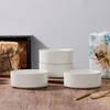 image:imageEfar Cereal Bowls Set of 4 27oz Ceramic Deep Soup Bowls for Kitchen Microwave Safe Bowls for Serving Prep Rice Dessert Snack Salad Dishwasher Safe Speckled MulticolorStone White