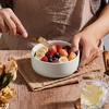 image:imageEfar Cereal Bowls Set of 4 27oz Ceramic Deep Soup Bowls for Kitchen Microwave Safe Bowls for Serving Prep Rice Dessert Snack Salad Dishwasher Safe Speckled MulticolorMulticolor