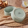 image:imageEfar Cereal Bowls Set of 4 27oz Ceramic Deep Soup Bowls for Kitchen Microwave Safe Bowls for Serving Prep Rice Dessert Snack Salad Dishwasher Safe Speckled MulticolorMist Green