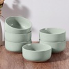 image:imageEfar Cereal Bowls Set of 4 27oz Ceramic Deep Soup Bowls for Kitchen Microwave Safe Bowls for Serving Prep Rice Dessert Snack Salad Dishwasher Safe Speckled MulticolorMist Green