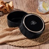 image:imageEfar Cereal Bowls Set of 4 27oz Ceramic Deep Soup Bowls for Kitchen Microwave Safe Bowls for Serving Prep Rice Dessert Snack Salad Dishwasher Safe Speckled MulticolorMatte Black