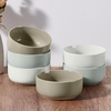 image:imageEfar Cereal Bowls Set of 4 27oz Ceramic Deep Soup Bowls for Kitchen Microwave Safe Bowls for Serving Prep Rice Dessert Snack Salad Dishwasher Safe Speckled MulticolorMulticolor