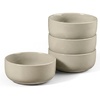 image:imageEfar Cereal Bowls Set of 4 27oz Ceramic Deep Soup Bowls for Kitchen Microwave Safe Bowls for Serving Prep Rice Dessert Snack Salad Dishwasher Safe Speckled MulticolorCream Coffee