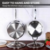 image:imageEfar Saute Pan with Lid 12 Inch 6QT TriPly Stainless Steel Deep Frying Pan Braiser Pan amp Chef Skillet Nontoxic Cooking Pan for Induction Ceramic Gas Stoves Heavy Duty Oven amp Dishwasher Safe12 Inch  5 QT