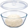 image:imageEfar Glass Mixing Bowl with Airtight Lid 48QT Large Clear Glass Bowl for Salad Sourdough Bread Making Prep Serving Storage Nontoxic amp Leakproof Microwave Dishwasher Oven amp Fridge Safe