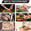 image:imageEfar Knife Set with Block 15 Pieces Kitchen Knife Block Set with Sharpener High Carbon Stainless Steel Sharp Chef Knife Set with Ergonomic Handles Anti Rust WalnutKhaki
