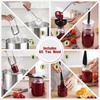 image:imageEfar 19QT Water Bath Canner Pot with Canning Supplies Starter Kit  Foodgrade Stainless Steel Triply Base Home Canning Tools with Rack Works on All Stovetops Including Induction