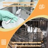 image:imageEfar Dessert Forks Salad Fork Set of 12 67 Stainless Steel Small Fork Silverware for Home Kitchen Restaurant Appetizer Cake Fruit Mirror Finish amp Widen Handle NoToxic amp Easy Clean Heavy Duty68 inch Spoons x 12