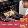image:imageEfar Mini Loaf Pan Set of 12 Small Stainless Steel Bread Baking Pans for Oven 63 x 35 Inch Tiny Meatloaf Pans for Homemade Bread Pound Cake Brownies Nontoxic amp Dishwasher SafeSet of 10